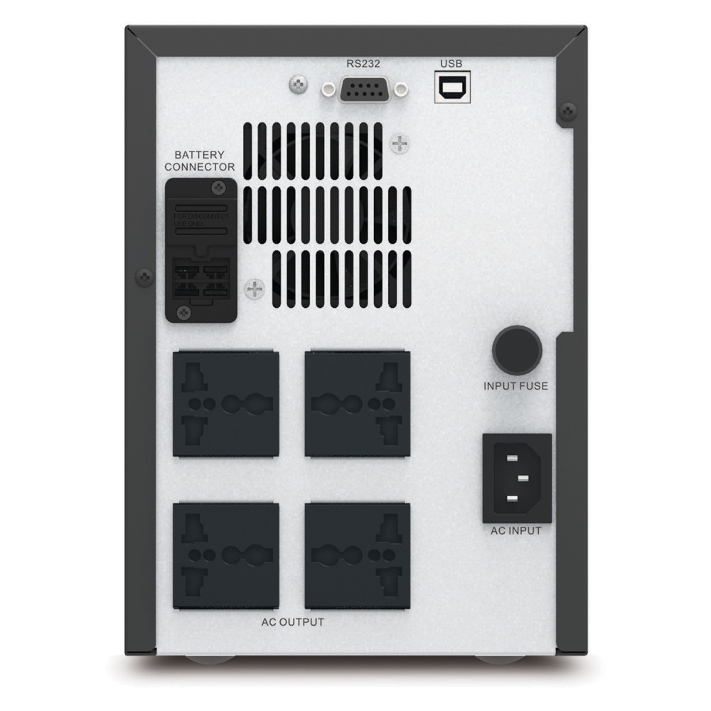 เครื่องสำรองไฟ APC SMV1000I MS ขนาด 1000VA พร้อมจอ LCD
