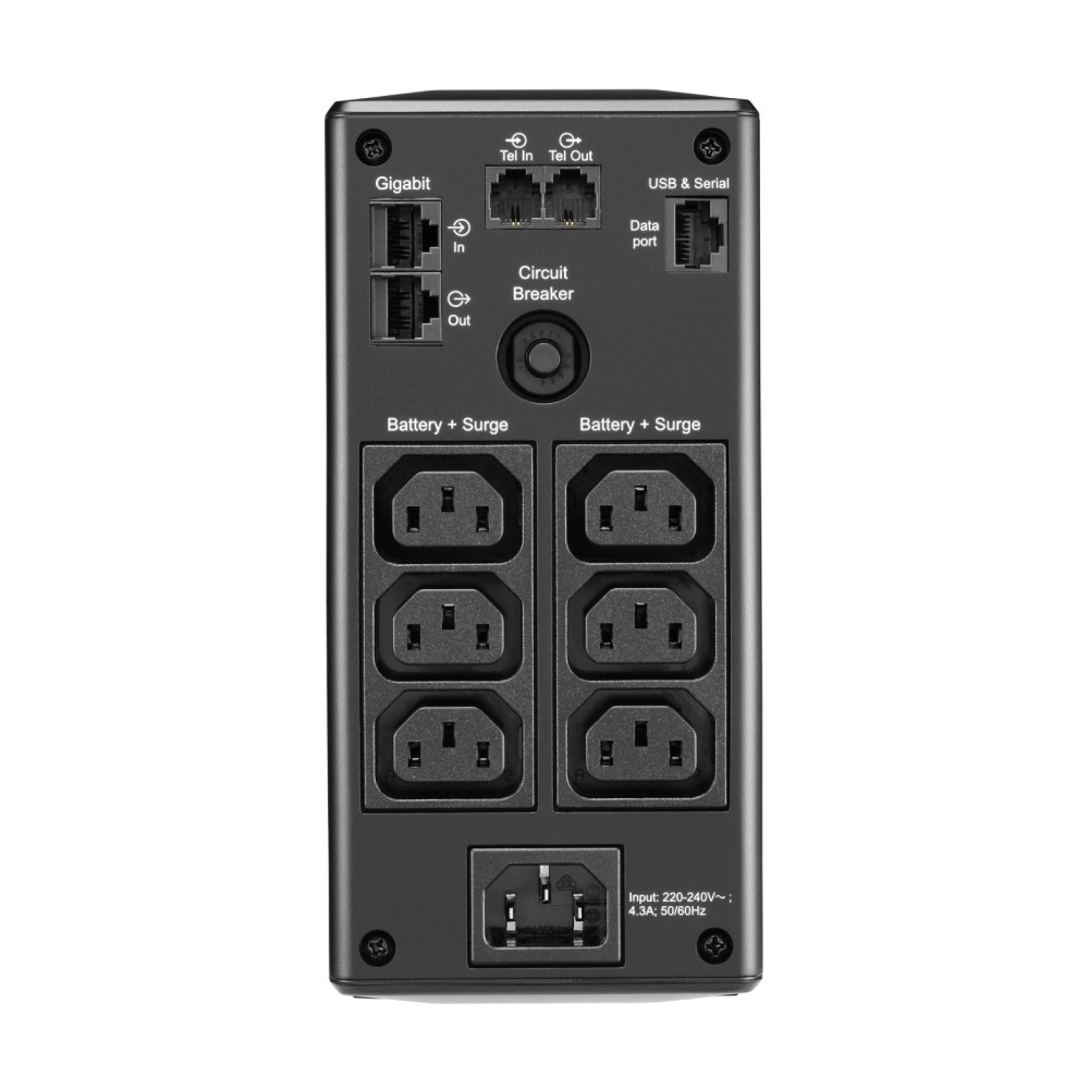 เครื่องสำรองไฟ APC BR900MI พร้อมหน้าจอ LCD อัจฉริยะ