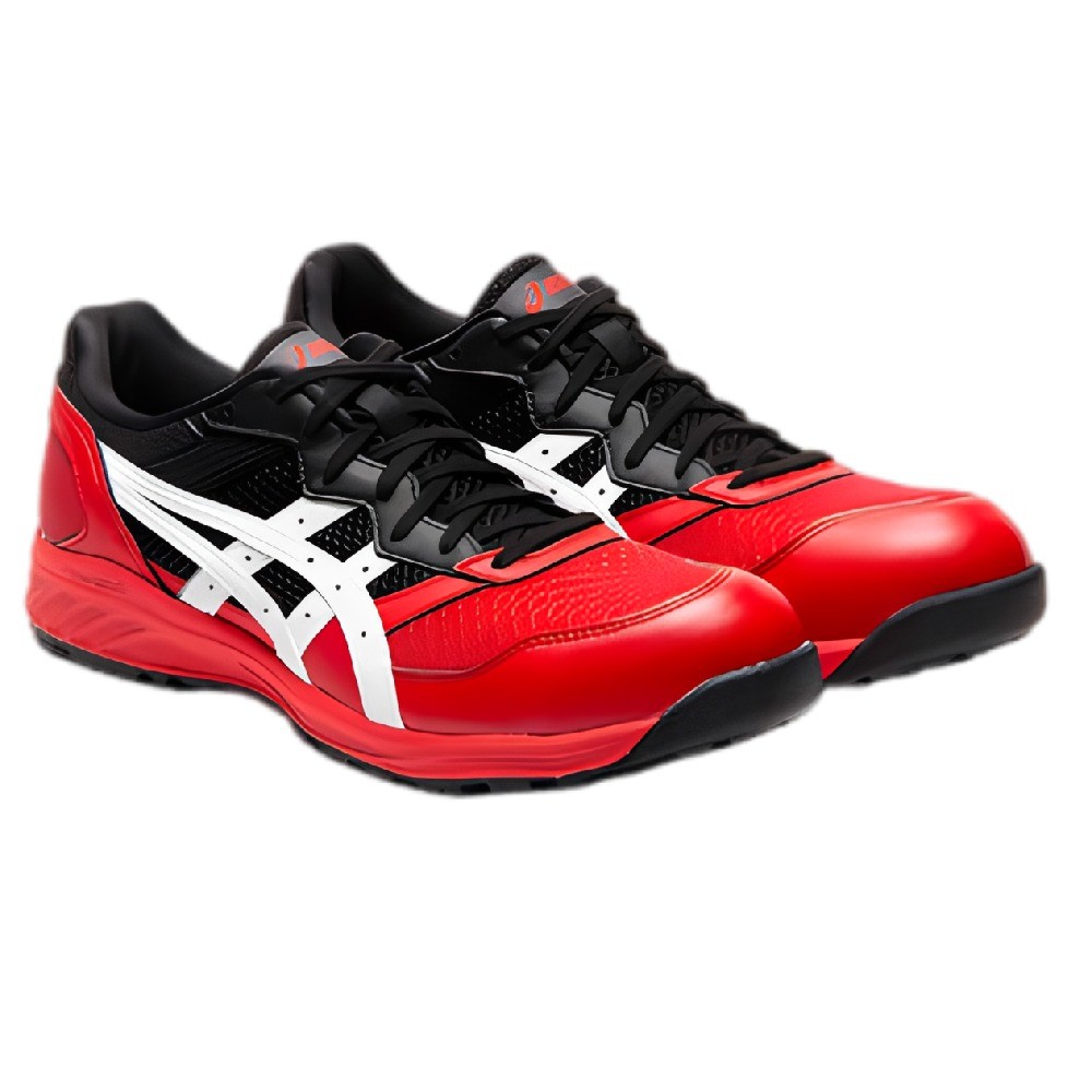 รองเท้าเซฟตี้ ASICS 1273A006 600 หัวเรซิ่นรุ่น WINJOB CP210 สีแดงขาว