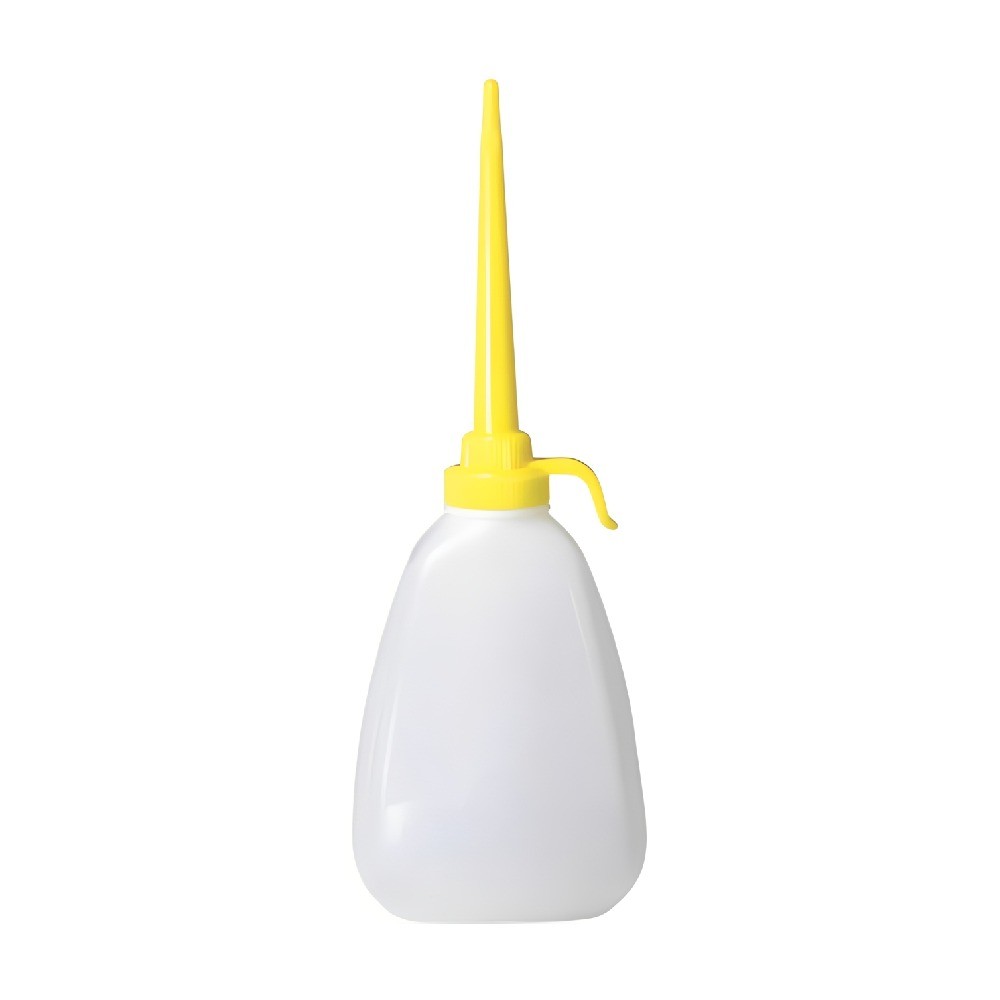 กาหยอดน้ำมันพลาสติก FURUPLA 300Y ทรงสี่เหลี่ยมสีเหลือง