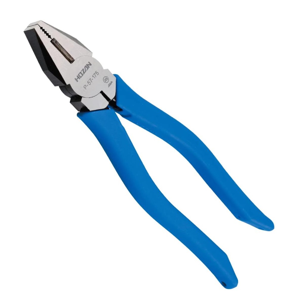 คีมตัดปากเฉียง HOZAN P 57 175 ด้ามจับเรซินอีลาสโตเมอร์
