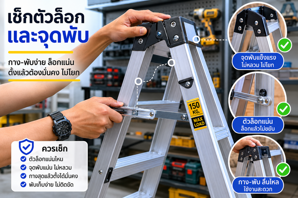 ซื้อ บันไดอลูมิเนียม ทั้งที ต้องเช็กอะไรบ้างก่อนจ่ายเงิน ซื้อ บันไดอลูมิเนียม ทั้งที ต้องเช็กอะไรบ้างก่อนจ่ายเงิน