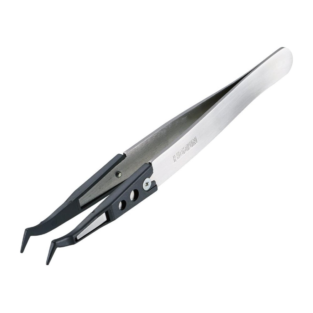 แหนบพลาสติกวิศวกรรม HOZAN P 642 S ปลาย 1 0 มม ป้องกันไฟฟ้าสถิตย์