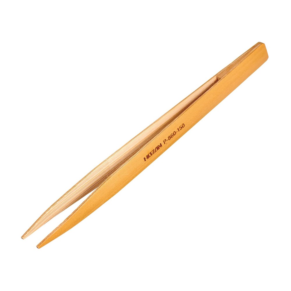 แหนบไม้ไผ่ HOZAN P 860 150 ป้องกันไฟฟ้าสถิตและเป็นฉนวน