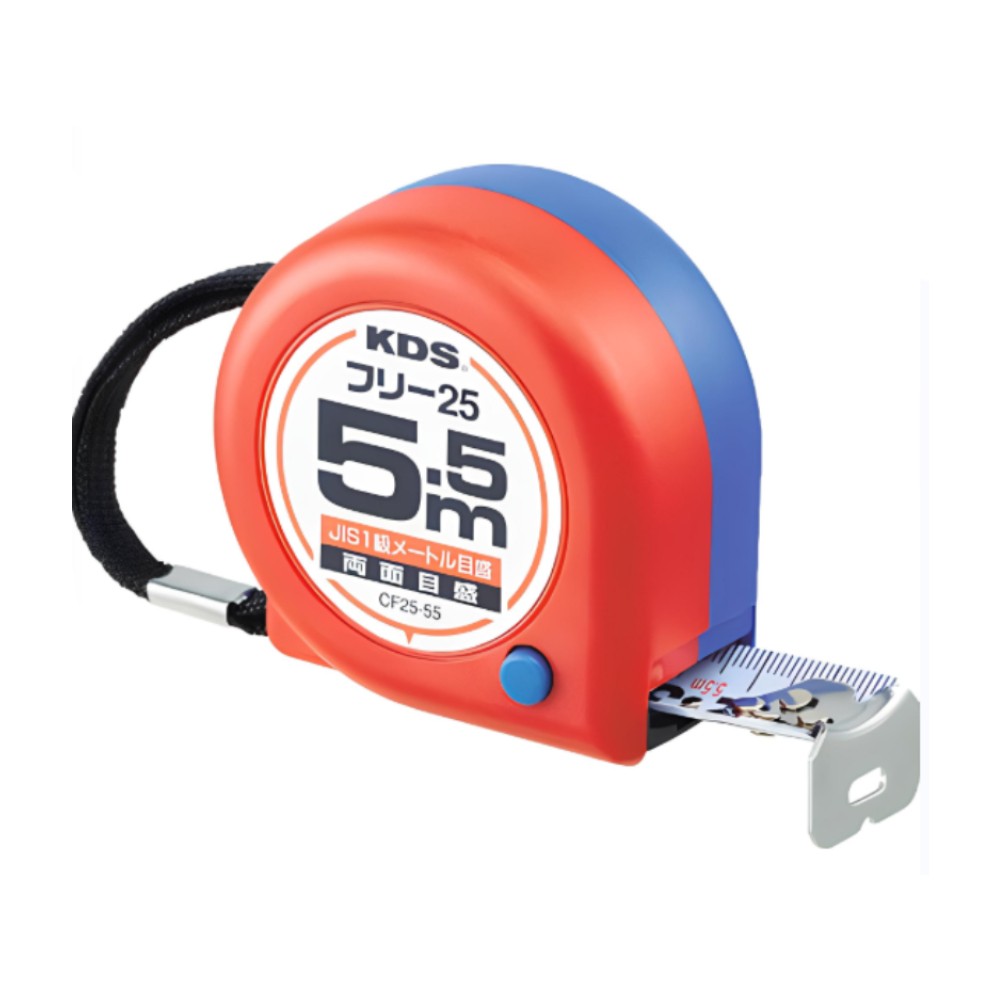 ตลับเมตร MURATEC KDS CF25 55BP แถบวัดสองด้าน