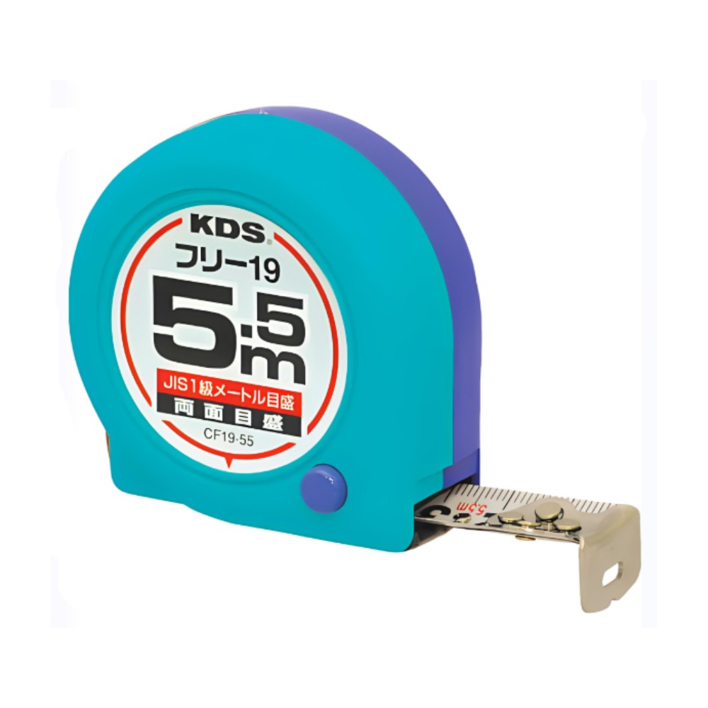 ตลับเมตร MURATEC KDS CF19 55BP หน้ากว้าง 19 มม ความยาว 5 5 เมตร สเกลสองด้าน