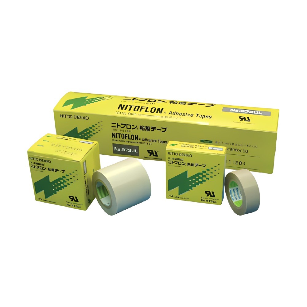 เทปเทฟล่อนทนความร้อน NITTO DENKO 973X13X38 เสริมใยแก้วและซิลิโคน