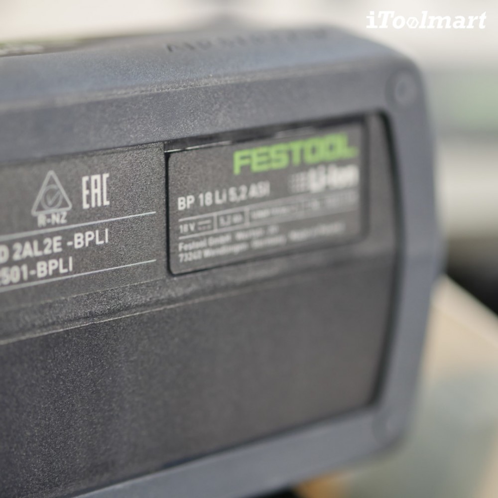 ชุดแบตเตอรี่ FESTOOL Energy set SYS3 ENG 18V 2x5,2/TCL6 มี Bluetooth