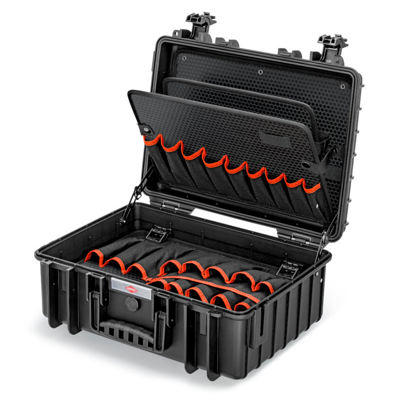 กล่องเครื่องมือช่าง Knipex 00 21 35 LE สำหรับเครื่องมือไฟฟ้า Tool Case Robust23 Electric