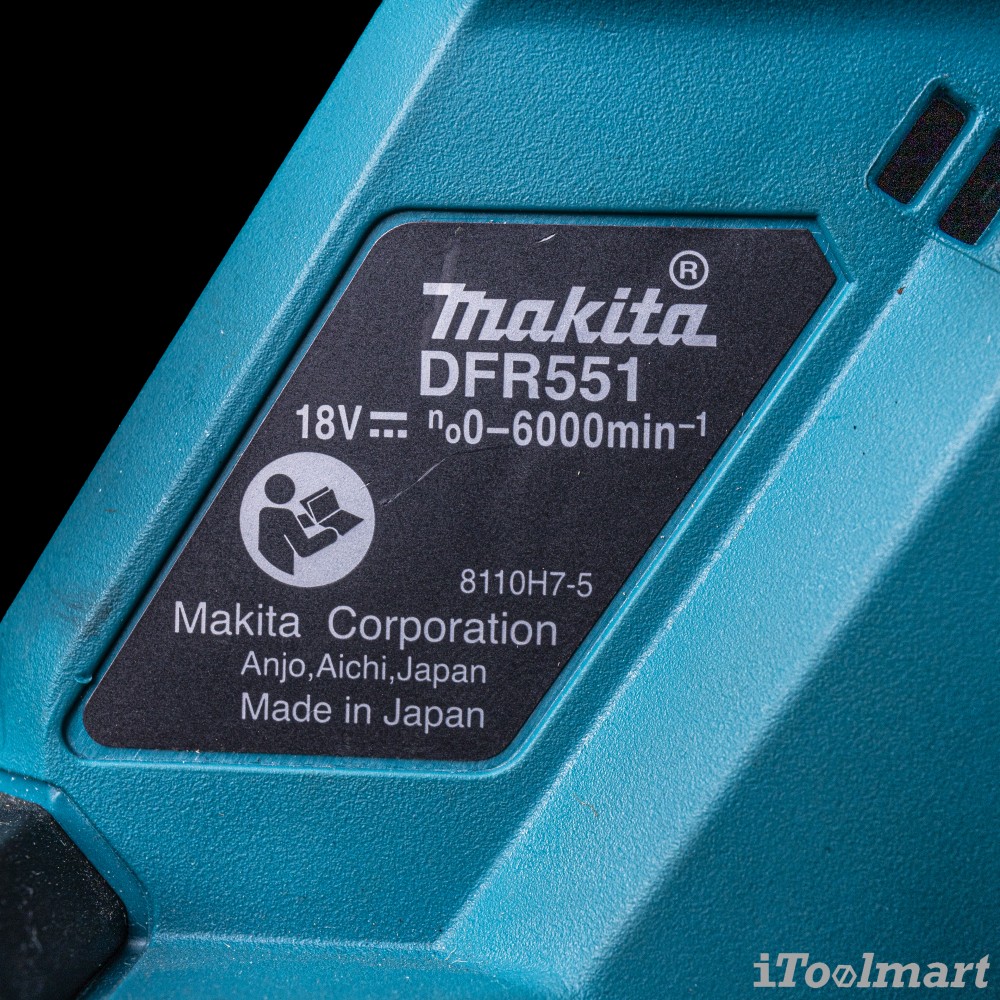 ไขควงไฟฟ้า MAKITA DFR551Z ยิงผนังเบา ไร้สาย 18V. (ตัวเปล่า)