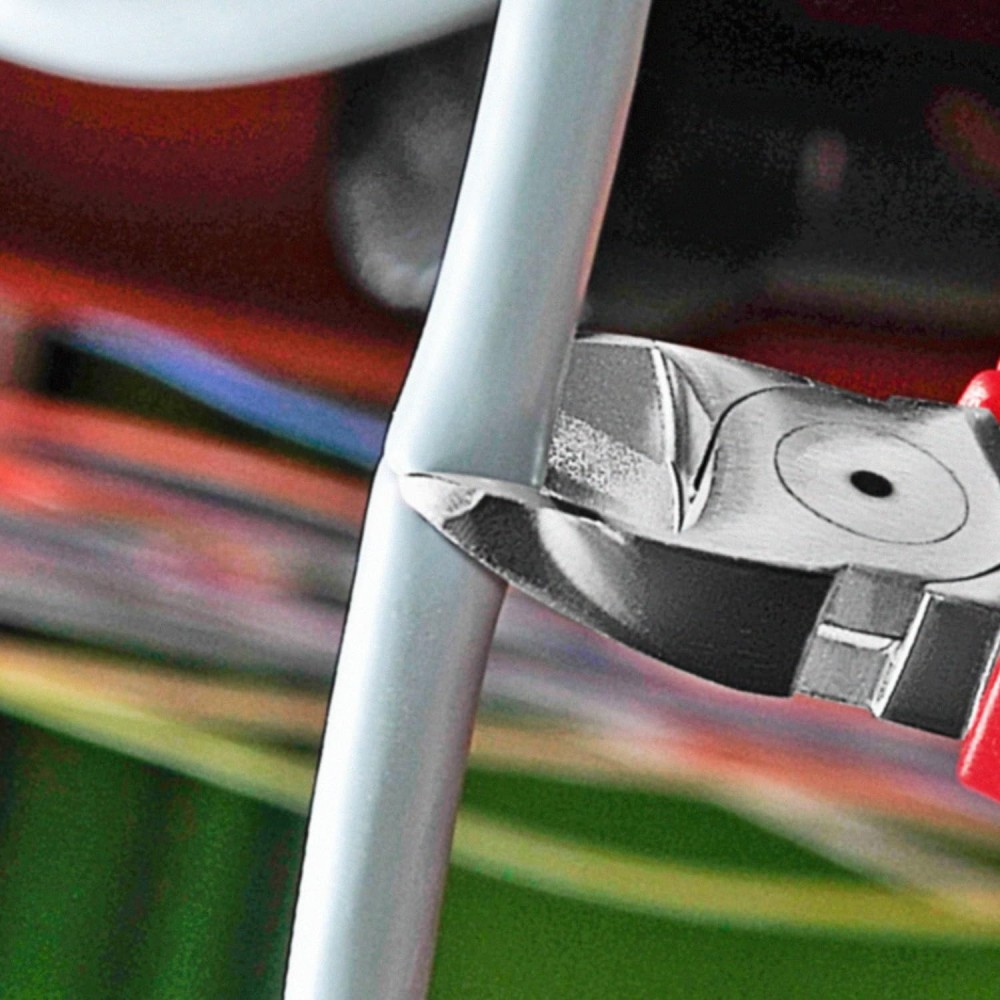 คีมตัดปากทแยง Knipex 70 15 110 Diagonal Cutter Nippers ด้ามพลาสติก มัลติคอมโพเน้น 110 มม.