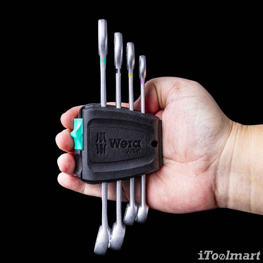 ประแจแหวนข้าง Wera 6003 Joker 4 Set 1 05020228001 ชุด 4 ชิ้น
