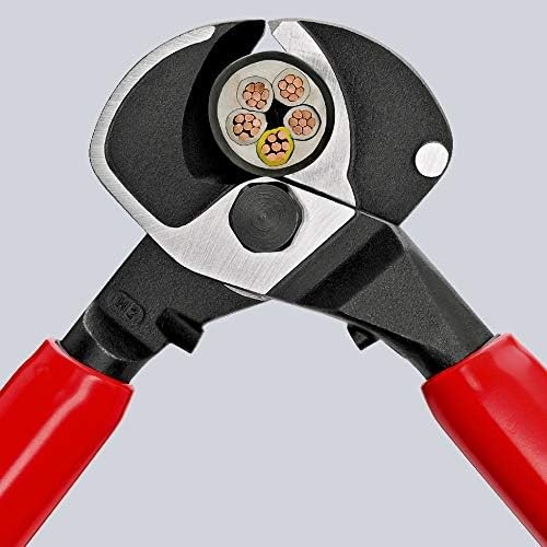 กรรไกรตัดสายเคเบิ้ล Knipex 95 17 500 Cable Shears แบบจับสองมือ ผ่านการทดสอบ VDE