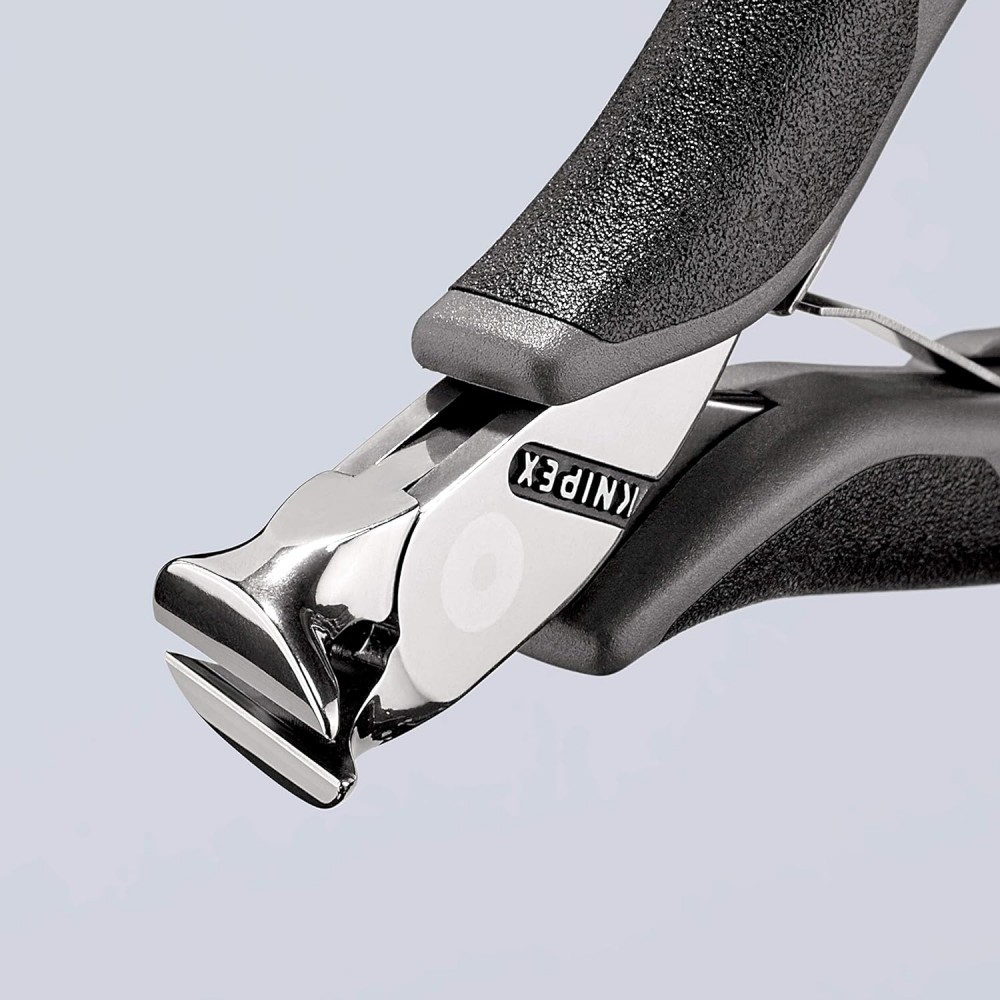 คีมปากนกแก้ว Knipex 64 32 120 ESD Oblique Cutting Nippers สำหรับการตัดอุปกรณ์อิเล็กทรอนิกส์