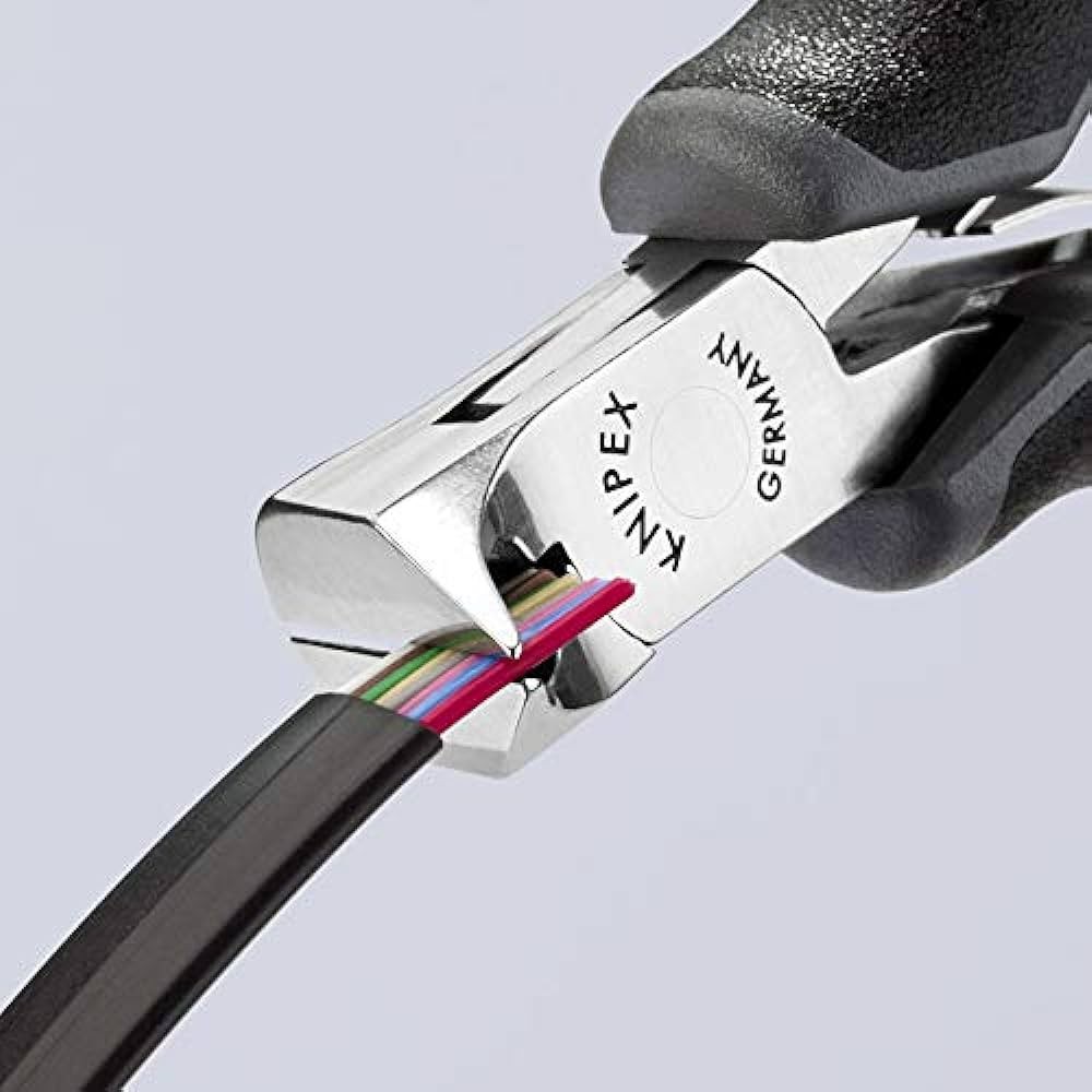 คีมปากนกแก้ว Knipex 64 32 120 ESD Oblique Cutting Nippers สำหรับการตัดอุปกรณ์อิเล็กทรอนิกส์