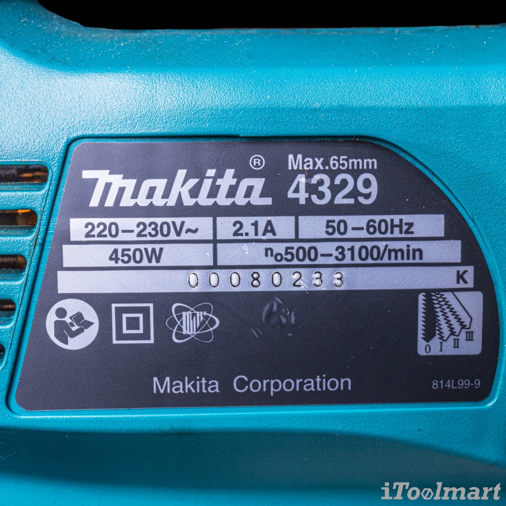 เลื่อยฉลุไฟฟ้า MAKITA รุ่น 4329 (ปรับรอบได้)