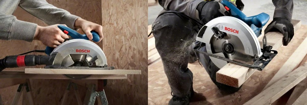 เลื่อยวงเดือน BOSCH GKS 130 ขนาด 7 นิ้ว