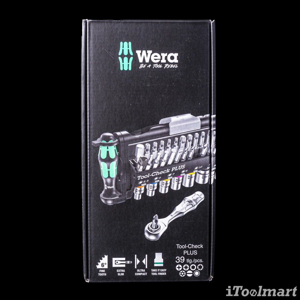 ชุดไขควงและประแจ Wera Tool-Check PLUS 05056490001 ชุด 39 ชิ้น