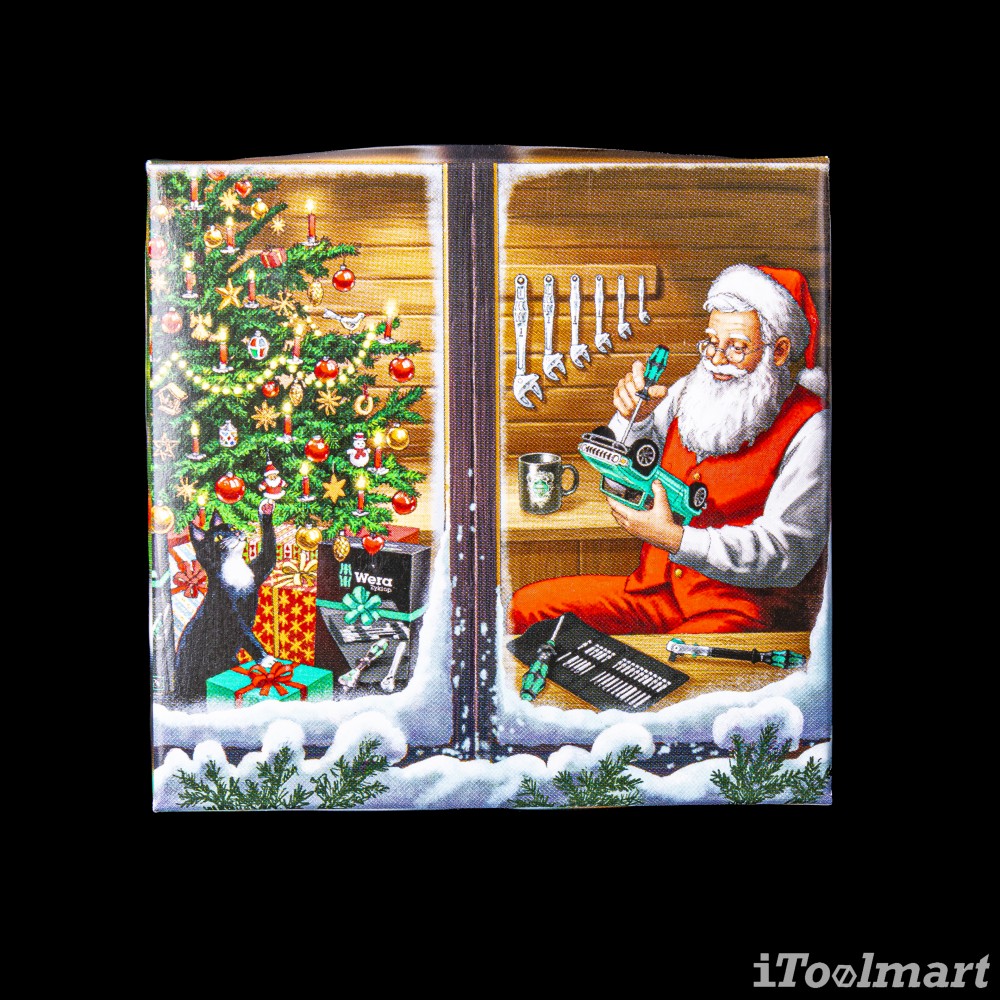 ชุดดอกไขควง Wera Bit-Check 7 TX Universal 1 Christmas 2022 05136024001