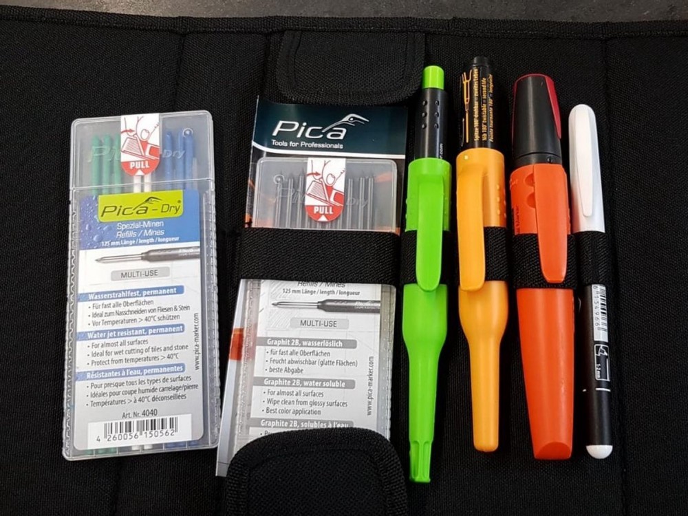 ชุดดินสอช่าง Pica Master-Set Plumber 55020