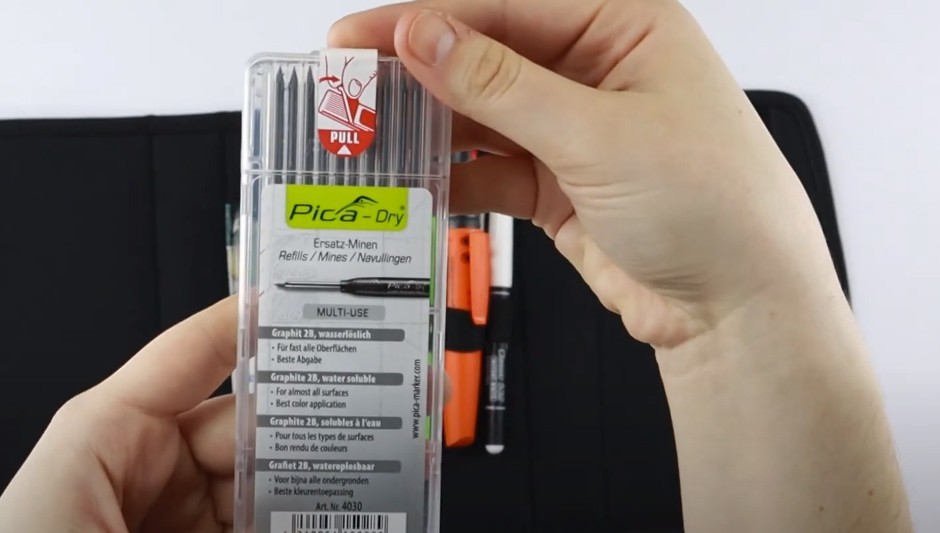 ชุดดินสอช่าง Pica Master-Set Plumber 55020