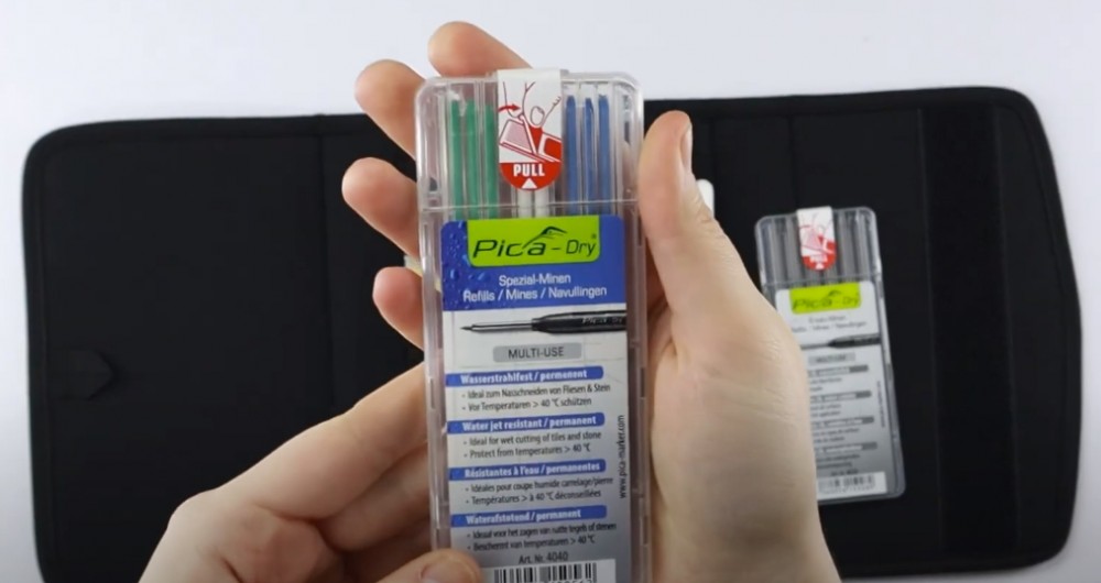 ชุดดินสอช่าง Pica Master-Set Plumber 55020