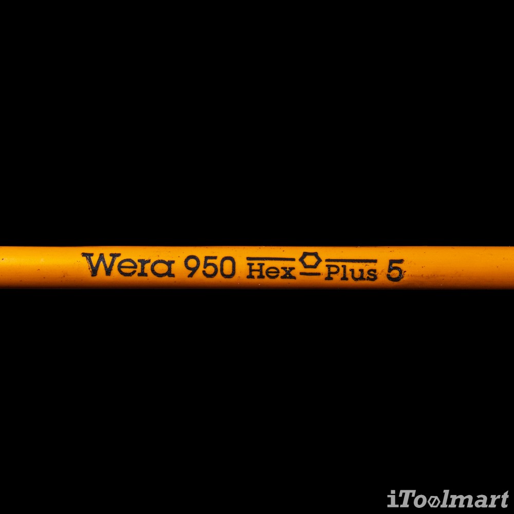 ประแจหกเหลี่ยมหัวบอล Wera 950/9 Hex-Plus Christmas 2023 05136041001