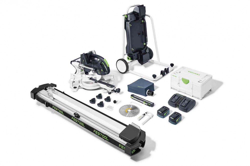 แท่นตัดองศา FESTOOL 576668 KSC 60 EB 5,0 I-UG พร้อมชุดอุปกรณ์