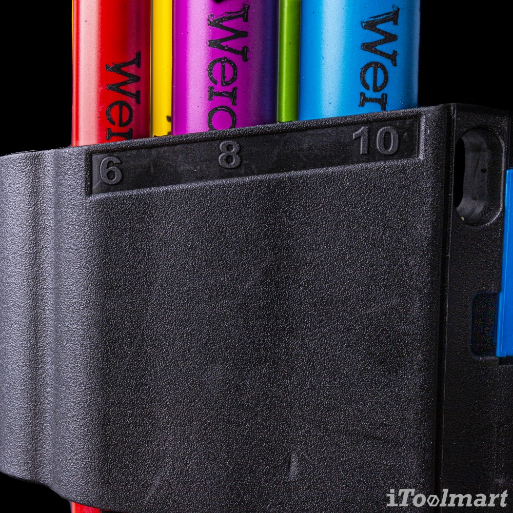 ชุดประแจหกเหลี่ยม 3950/9 Hex-Plus Multicolour HF Stainless 1 ลูกปืน 5022699001