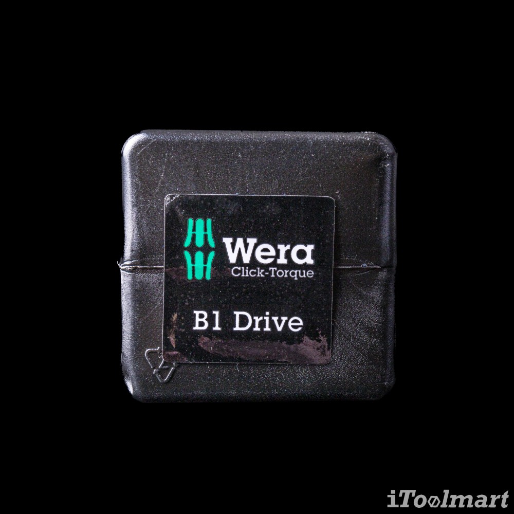ประแจปอนด์ Wera Click-Torque B 1 ขนาด 3/8 05075610001 10 - 50 Nm