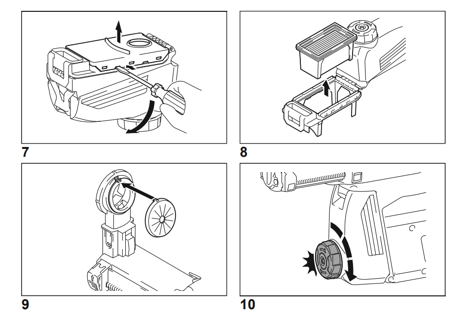 ชุดระบบดูดฝุ่น MAKITA 199583-6 Dust Extraction System Set DX09 สำหรับสว่านโรตารี่ DHR283