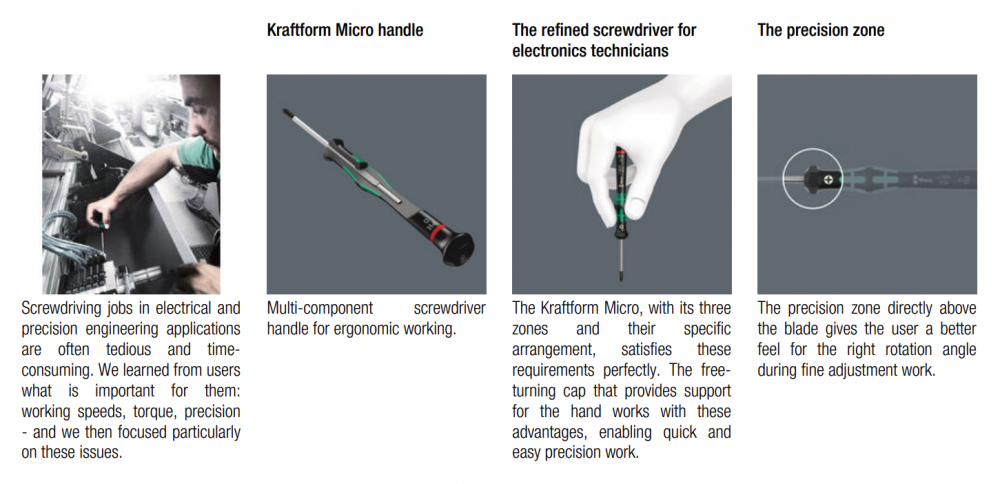 ชุดไขควงเล็ก Wera 2050/6 Screwdriver set 05030181001 ชุด 6 ชิ้น