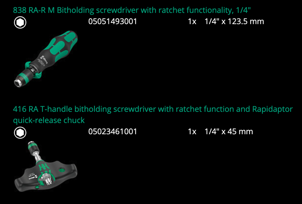 ชุดไขควง Wera 9752 Foam insert KK Ratchet functionality set 1 05150152001 ชุด 24 ชิ้น