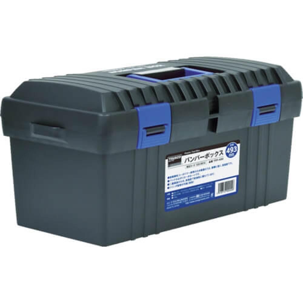 กล่องเครื่องมือ TRUSCO TFP450 ขนาด 493 x 246 x 238 mm สีดำ
