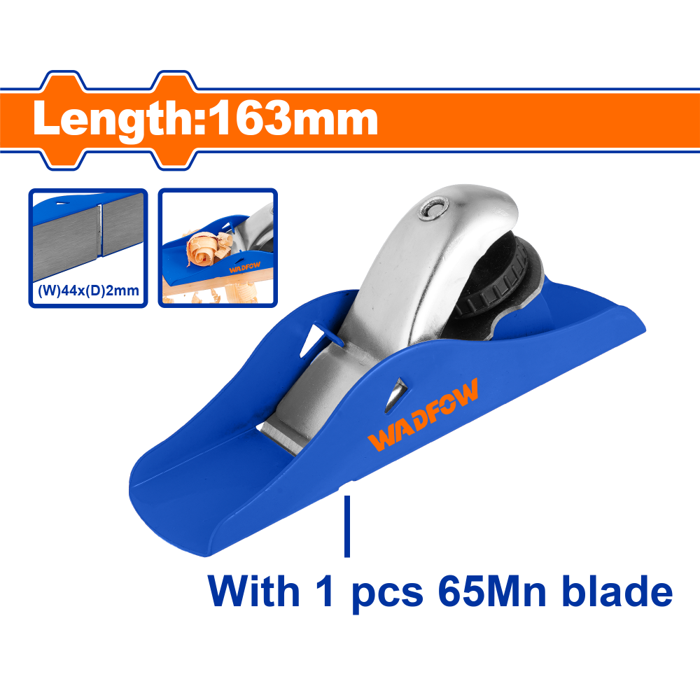 กบไสไม้ WADFOW 163mm WTB1101