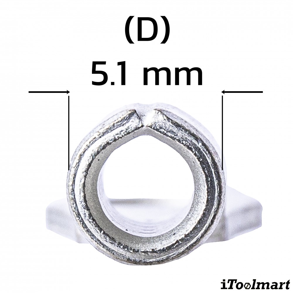 หางปลากลมเปลือย KST RNB3 4 ขนาด 4 mm² 100 ตัว หางปลากลมเปลือย KST RNB3 4 ขนาด 4 mm² 100 ตัว