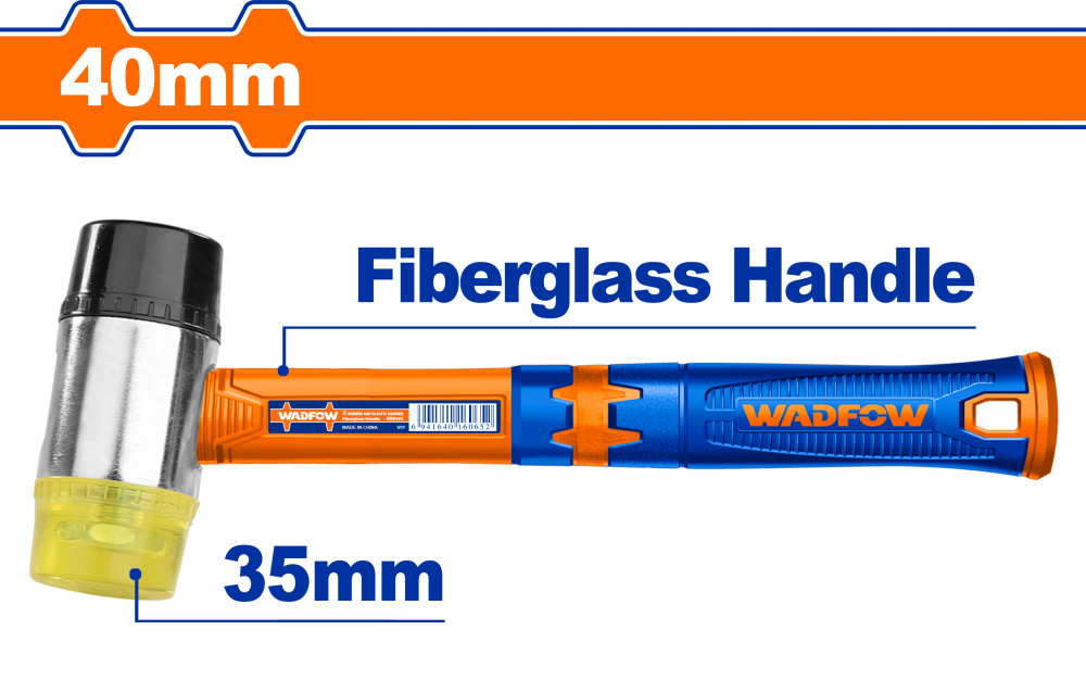ค้อนไนล่อน ด้ามไฟเบอร์ WADFOW WHM7305