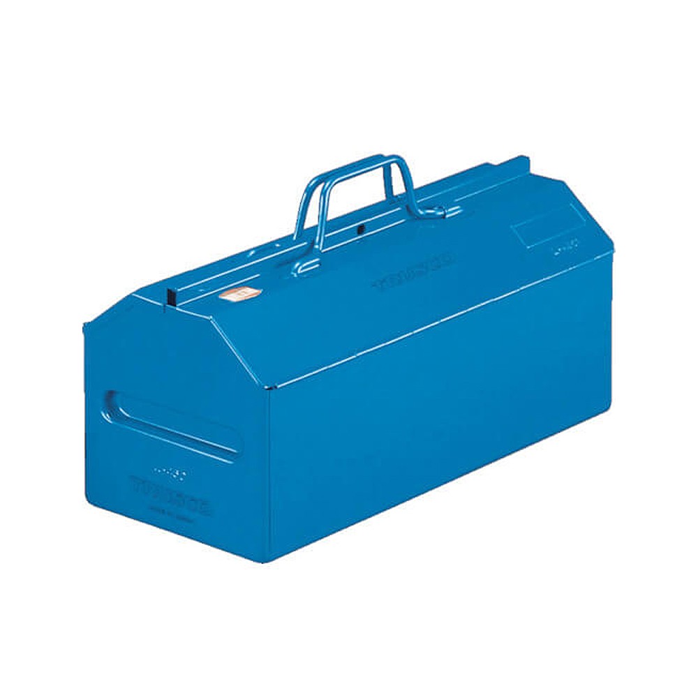 กล่องเครื่องมือ TRUSCO L530B กล่องเหล็ก ขนาด 533 x 212 x 260 mm สีน้ำเงิน