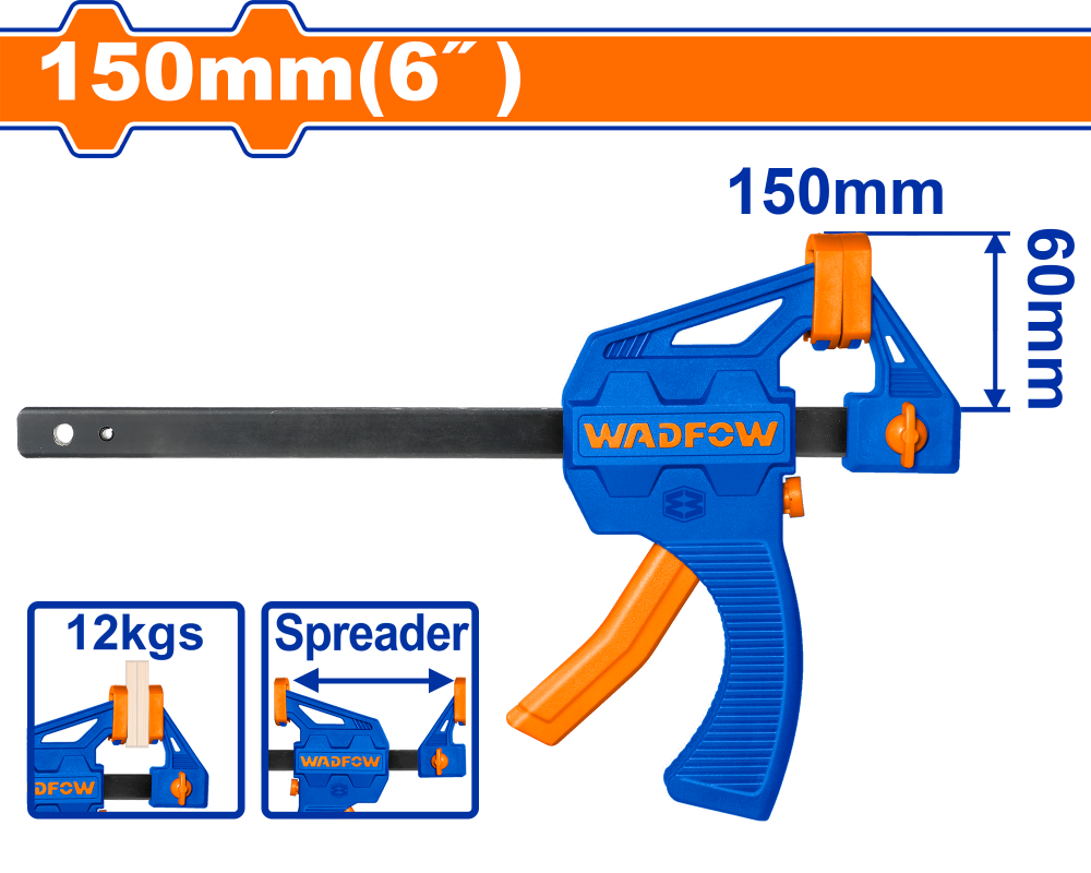 ปากกาจับชิ้นงานชนิดมือกด WADFOW 6 WCP4306