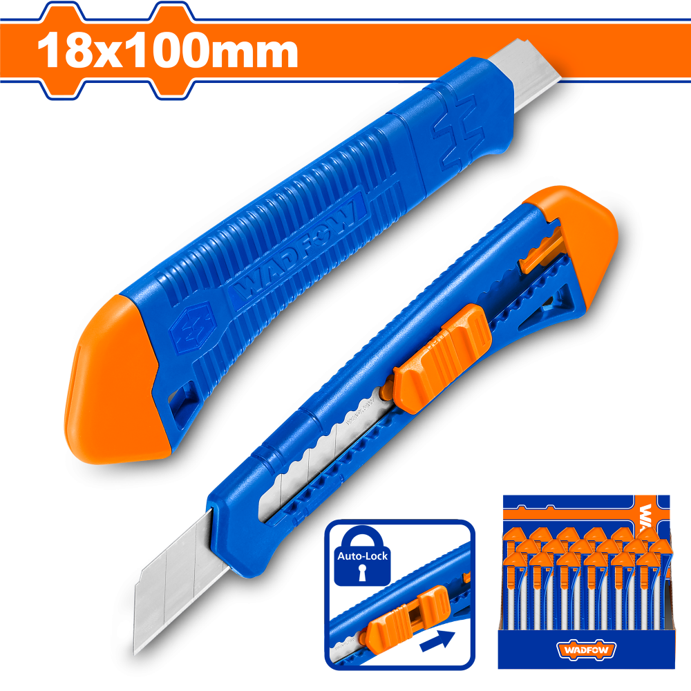 มีดคัดเตอร์ WADFOW 18x100mm WSK2913