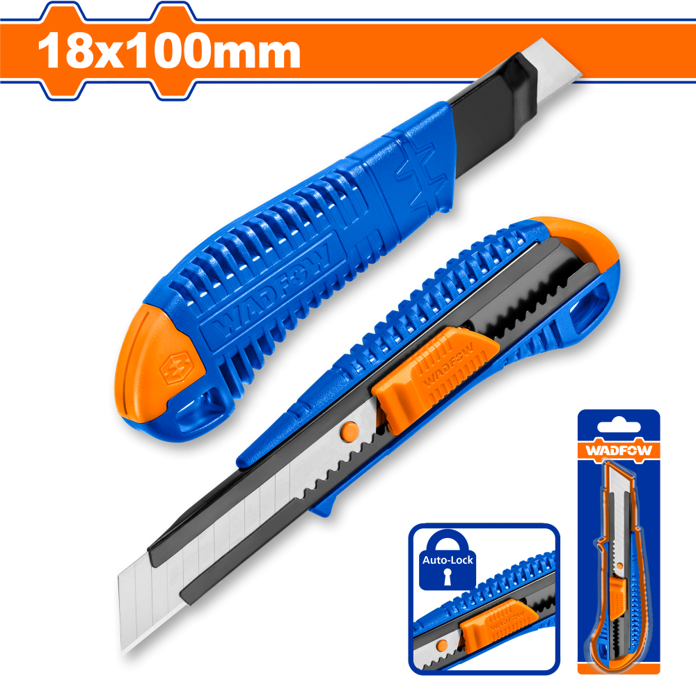 มีดคัดเตอร์ WADFOW 18x100mm WSK3913