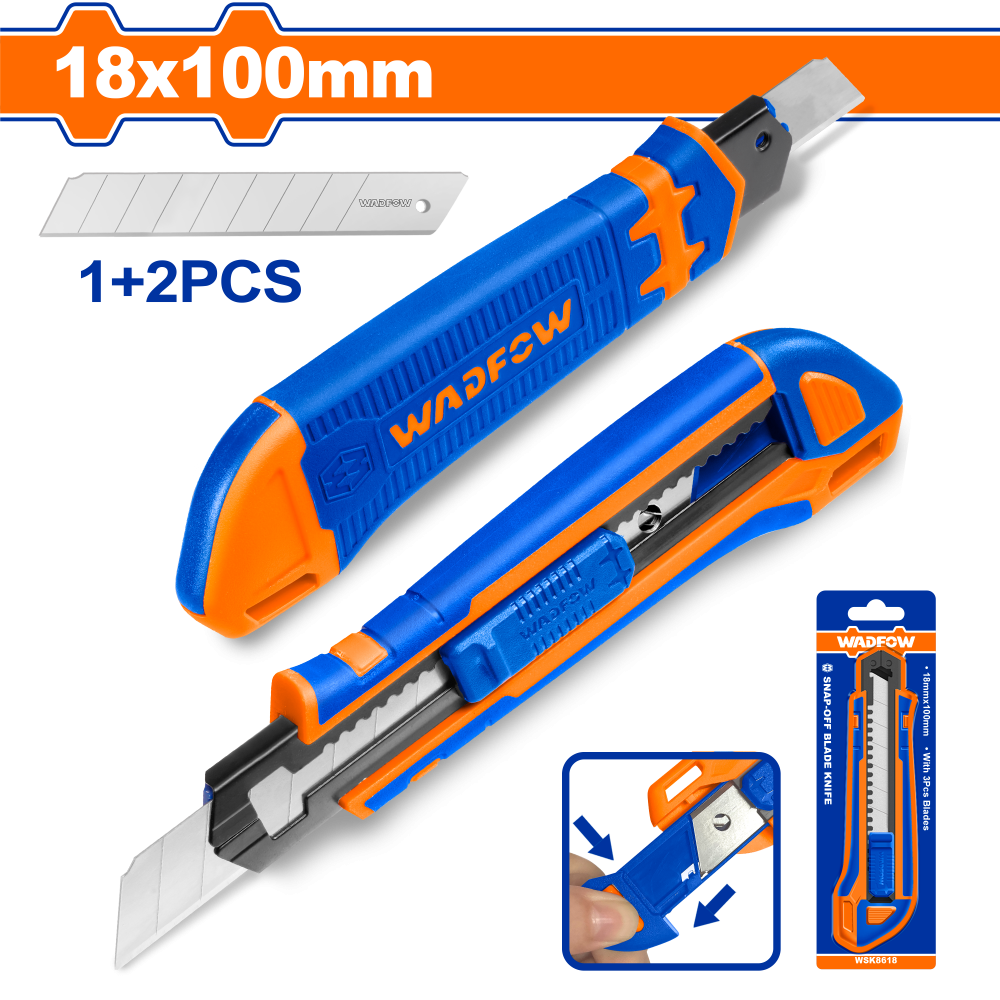 มีดคัดเตอร์ WADFOW 18x100mm WSK8618