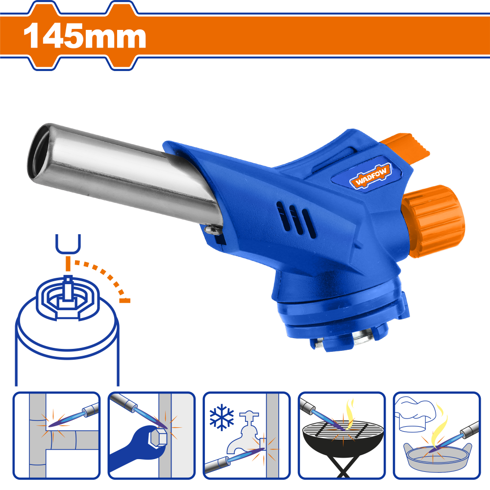 หัวพ่นไฟ WADFOW 145mm WFG1604