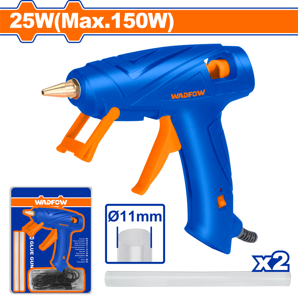 ปืนยิงกาวไฟฟ้า WADFOW 25W 150W WGL3608
