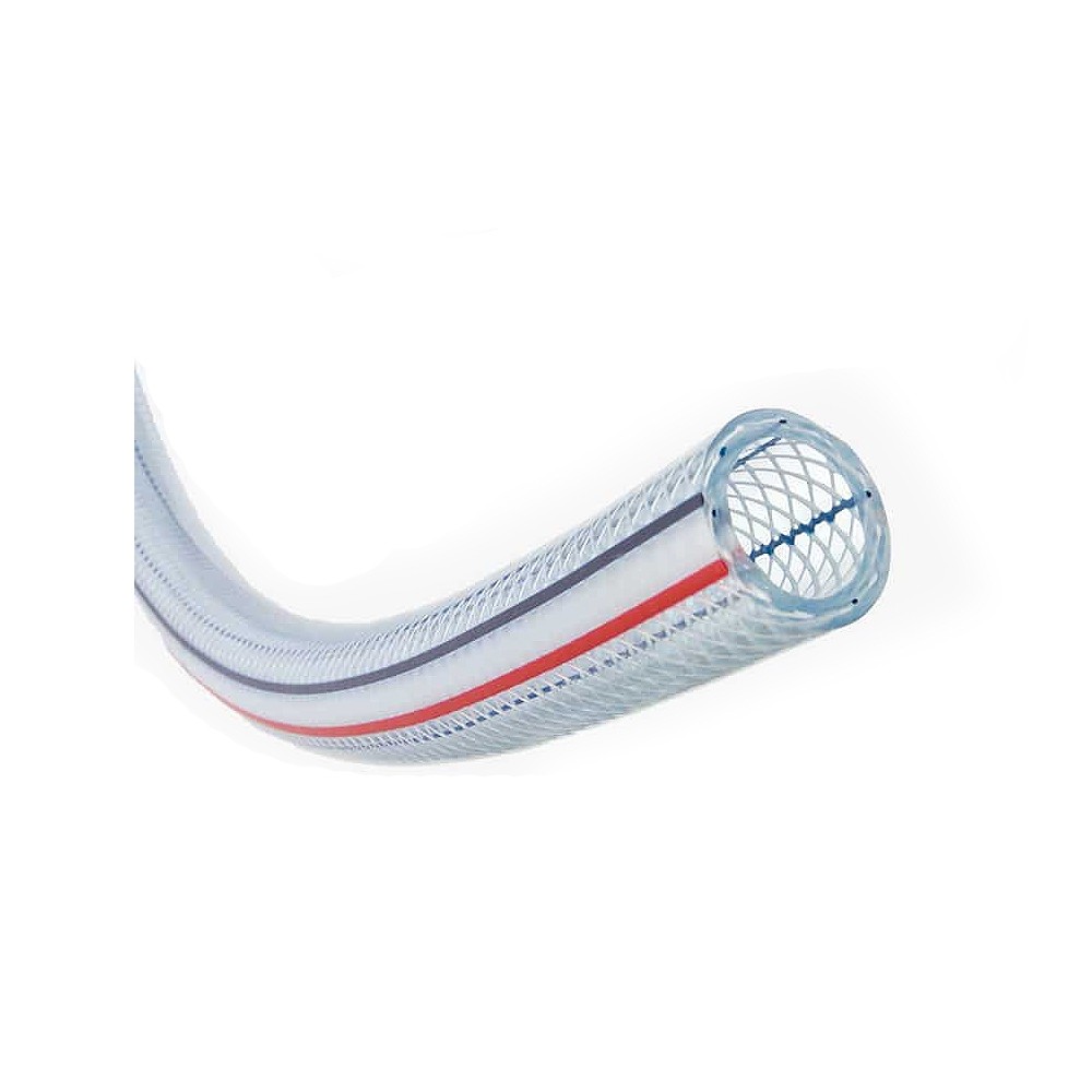 สายยาง PVC TOYOX TR12 สายอเนกประสงค์ ด้ายโพลีเอสเตอร์ถัก ขนาด 12 นิ้ว ม้วน 100 เมตร