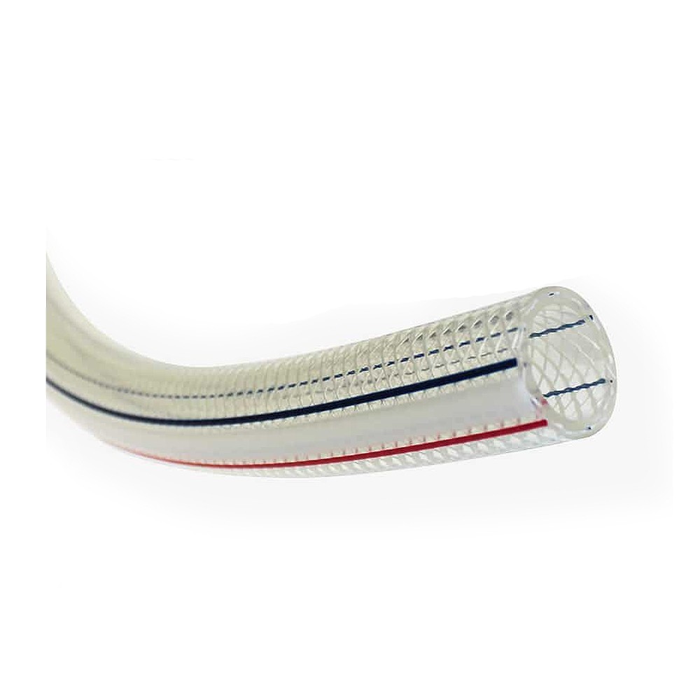สายยาง Soft PVC อ่อน TOYOX HPT32 สายอเนกประสงค์ด้ายโพลีเอสเตอร์ถัก ขนาด 114 นิ้ว 1 เมตร