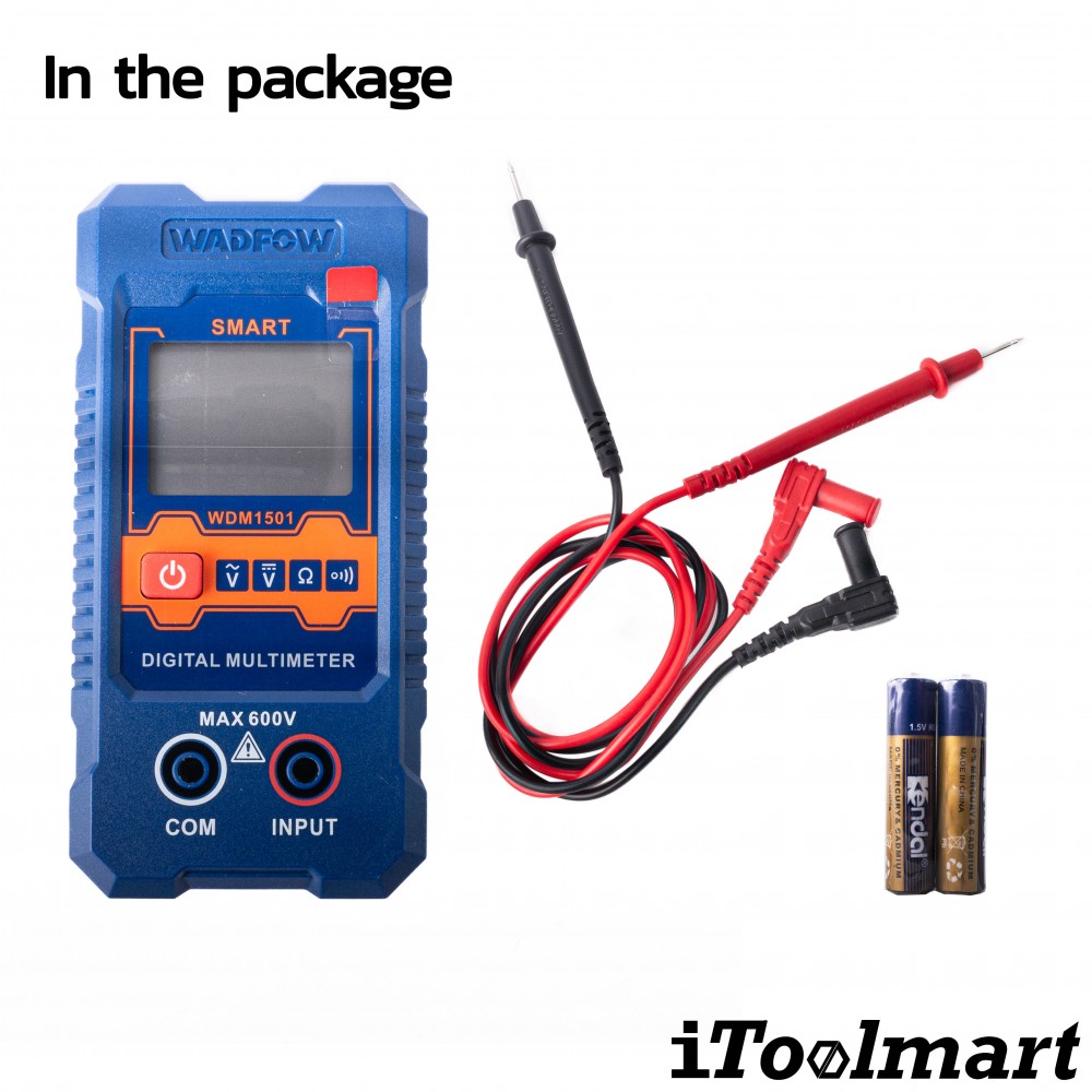 มัลติมิเตอร์ แบบดิจิตอล WADFOW WDM1501