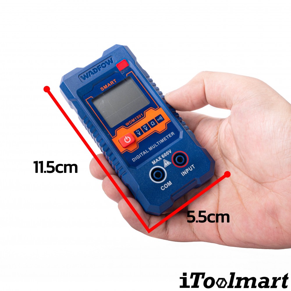 มัลติมิเตอร์ แบบดิจิตอล WADFOW WDM1501