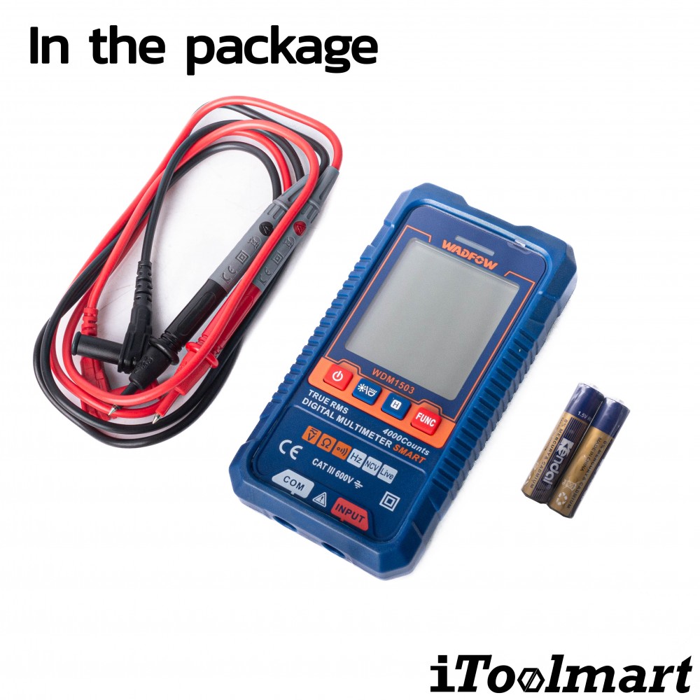 มัลติมิเตอร์ แบบดิจิตอล WADFOW WDM1503