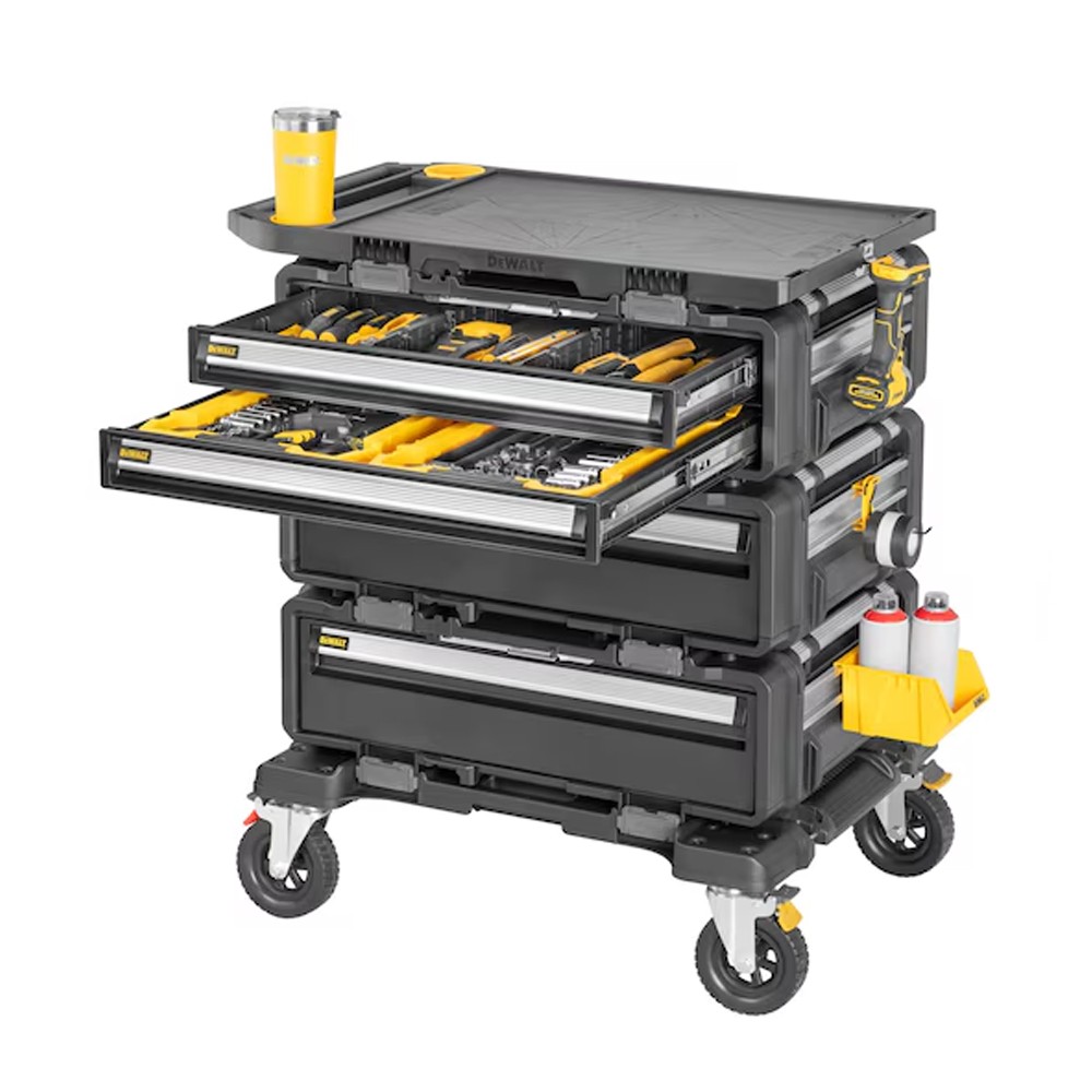 ฐานวางกล่องเครื่องมือ DEWALT DWST08550 1 TOUGHSYSTEM 2 0 รับนำหนัก 40 kg